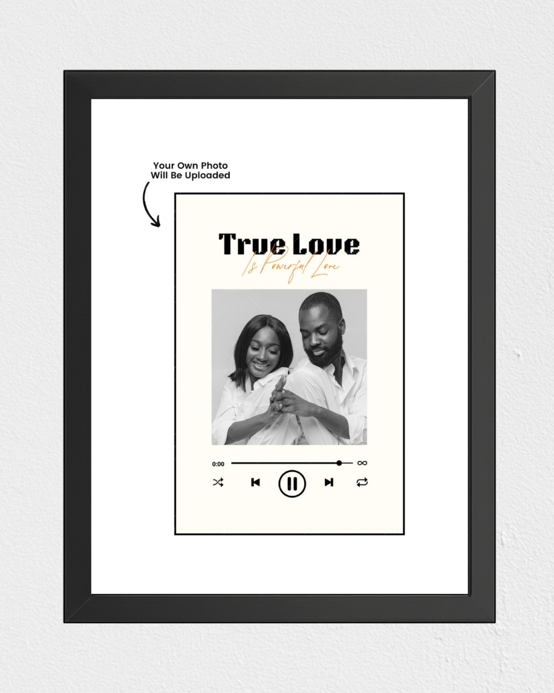 Couple Playlist Frame